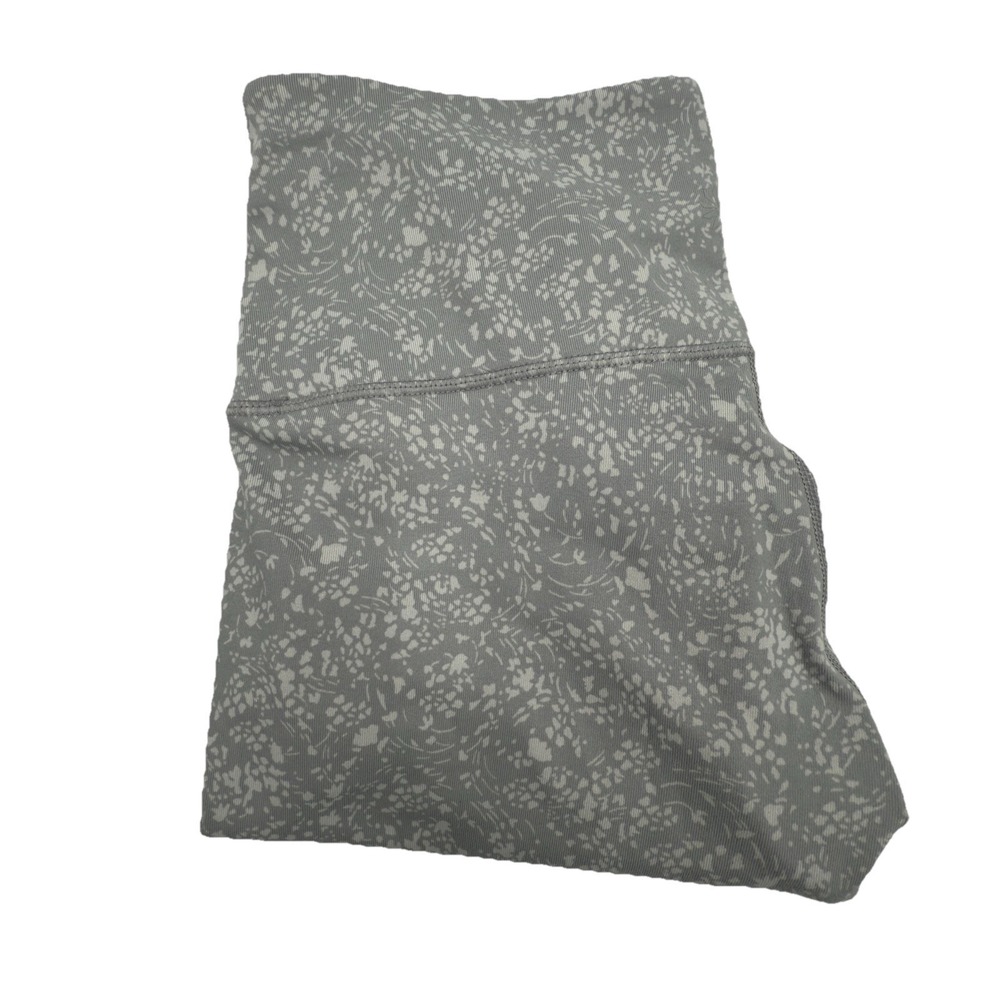 Athleta Full Length Ankle Leggings Women's Size Small Gray‎ And White 871121-00
